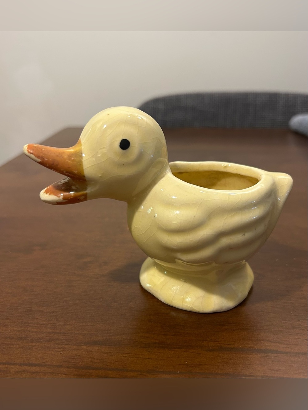Vintage duck planter